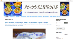 Desktop Screenshot of cookingoodfood.com